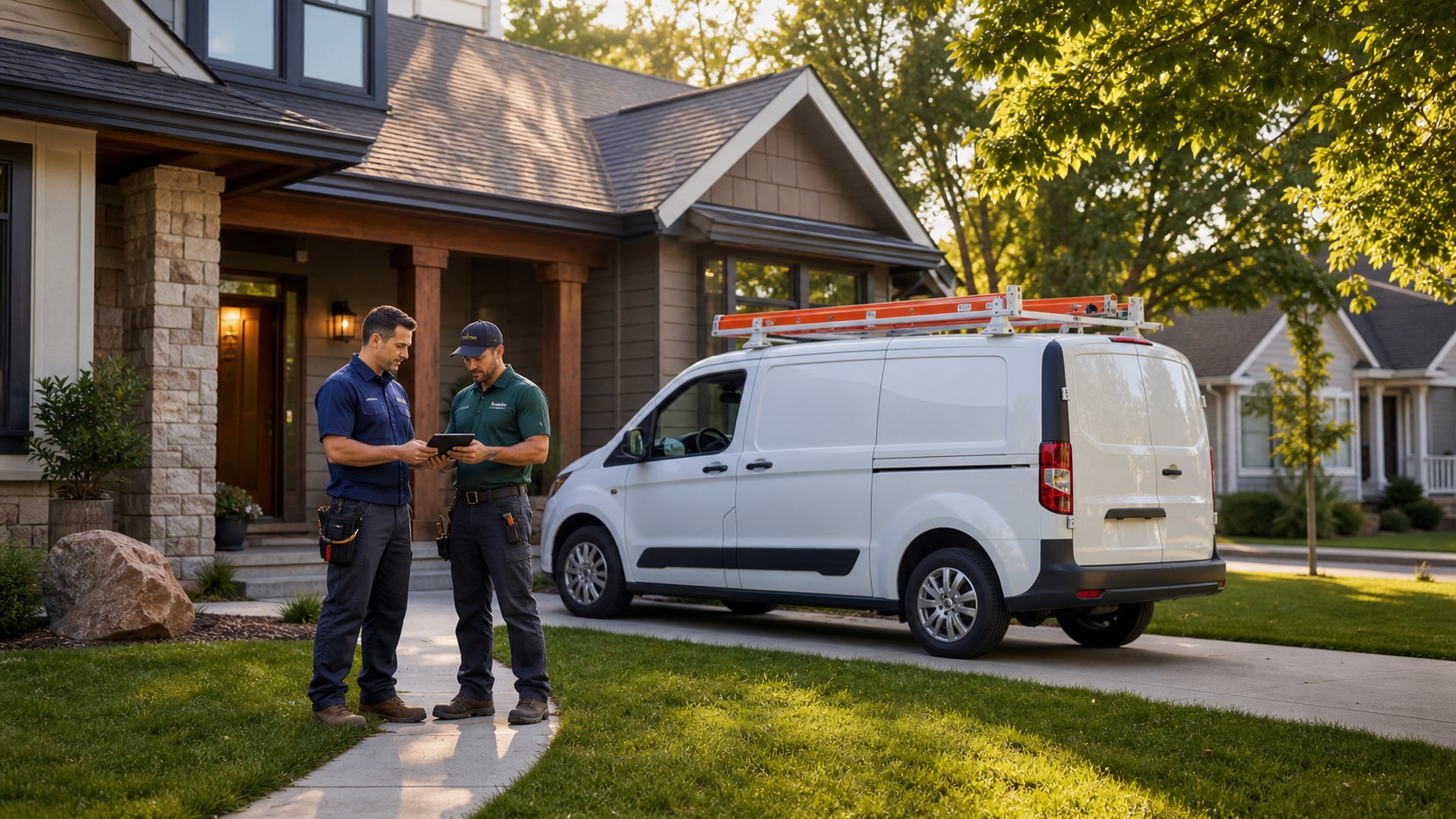 Home services sample website